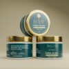 Image d'une crème de jour de la gamme Éclat, enrichie en huile d'argan, conçue pour hydrater, nourrir et illuminer la peau du visage, pouvant servir de base de maquillage.